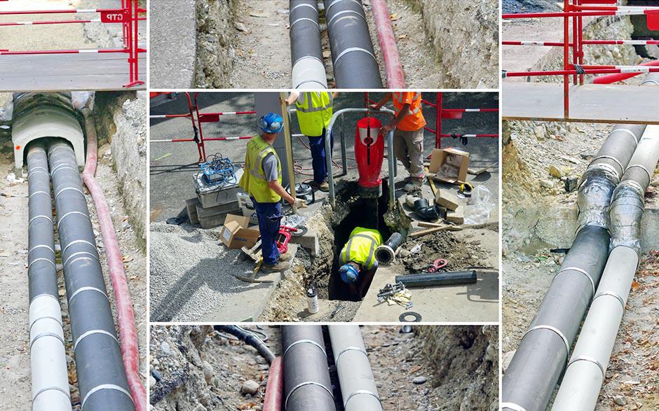 travaux assainissement Puiseux-en-France